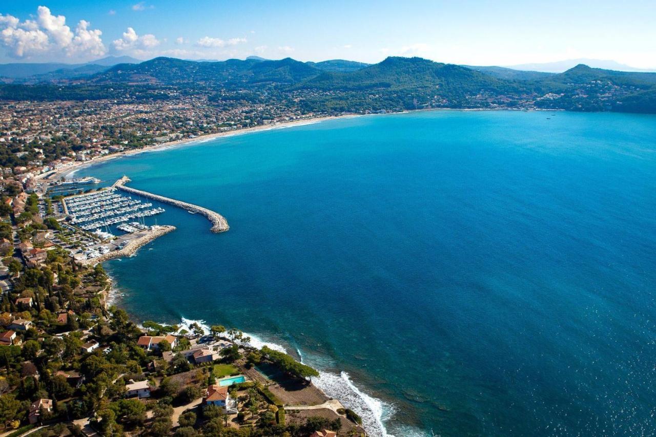 Villa Spacieuse, Climatisation, Piscine, Jardin Paysage, Proche Mer Saint-Cyr-sur-Mer Luaran gambar
