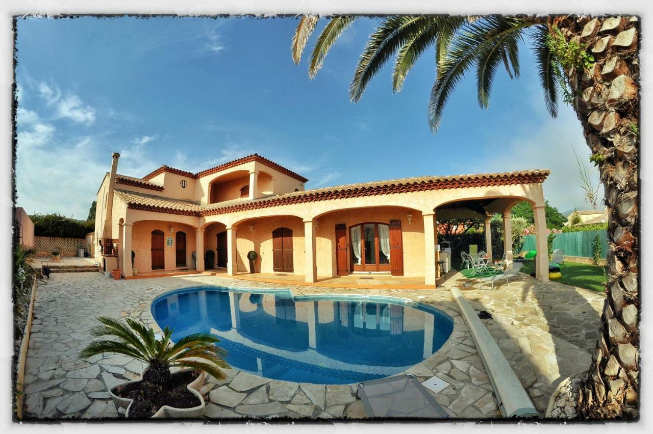 Villa Spacieuse, Climatisation, Piscine, Jardin Paysage, Proche Mer Saint-Cyr-sur-Mer Luaran gambar