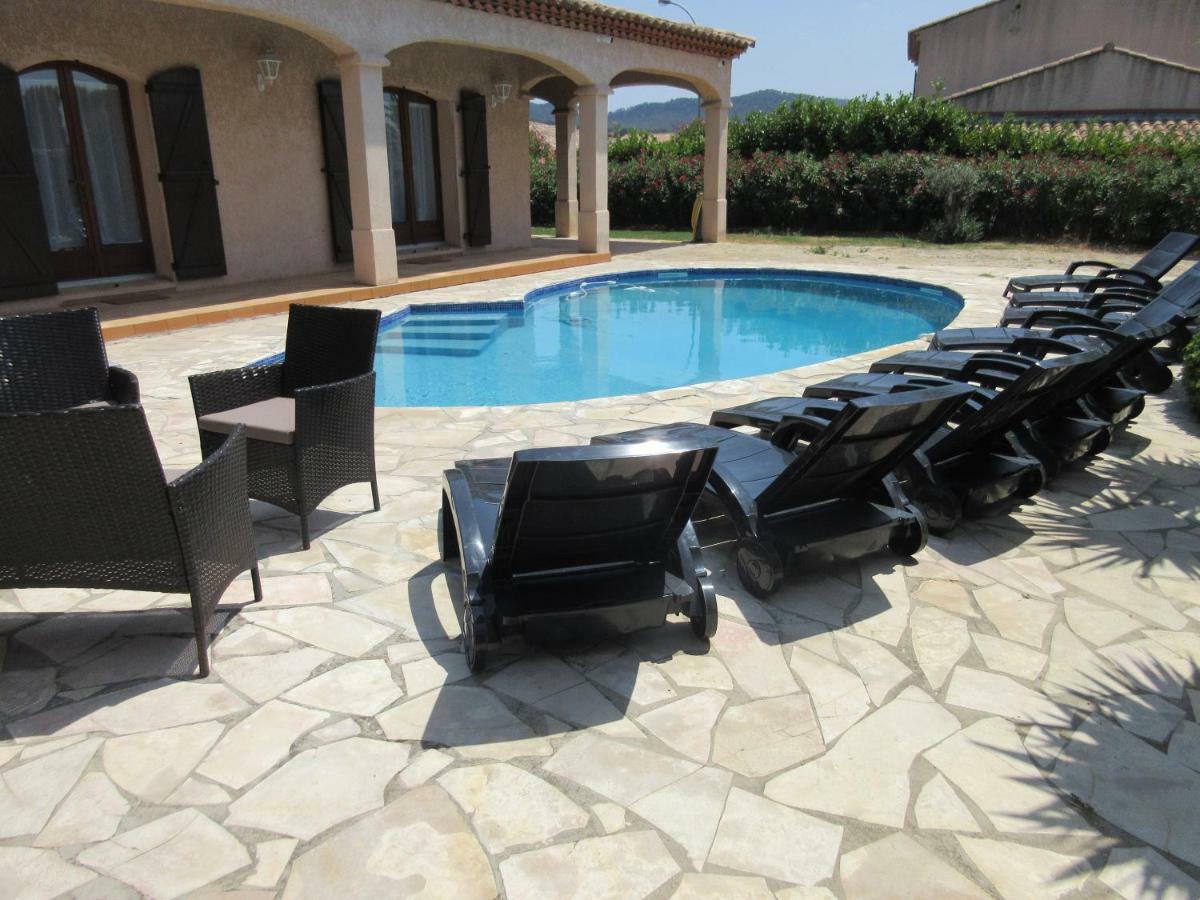 Villa Spacieuse, Climatisation, Piscine, Jardin Paysage, Proche Mer Saint-Cyr-sur-Mer Luaran gambar
