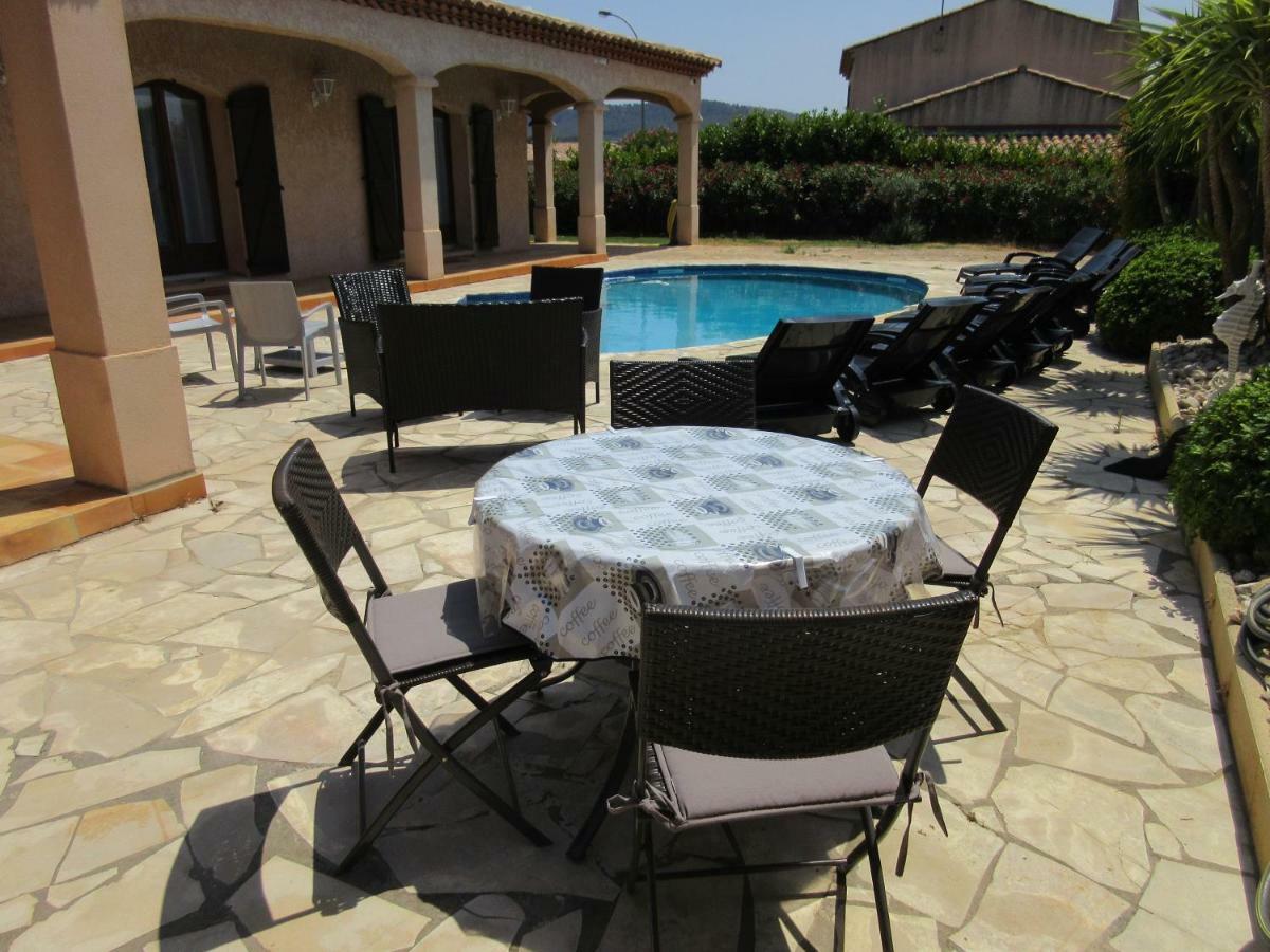 Villa Spacieuse, Climatisation, Piscine, Jardin Paysage, Proche Mer Saint-Cyr-sur-Mer Luaran gambar
